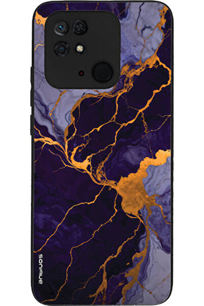 Other Θήκη Sonique Σειράς Marble για Xiaomi Redmi 10c Μωβ