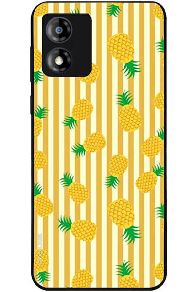 Other Θήκη Sonique Σειράς Φρούτων για Motorola Moto E13 4G Ανανάς 01