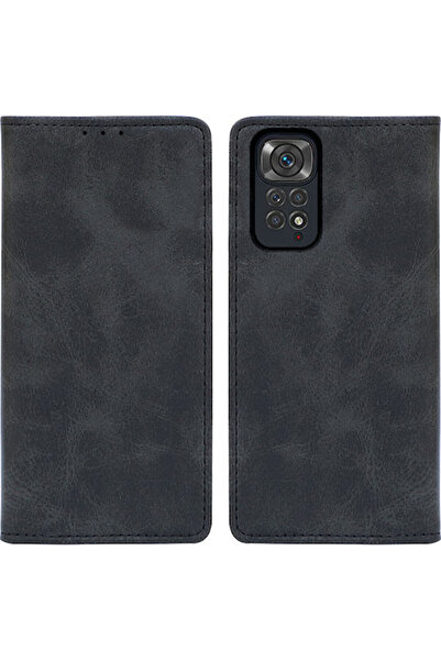 Other Sonique Vintage Wallet Synthetic Leather Black (Redmi Note 11 / 11S 4G)