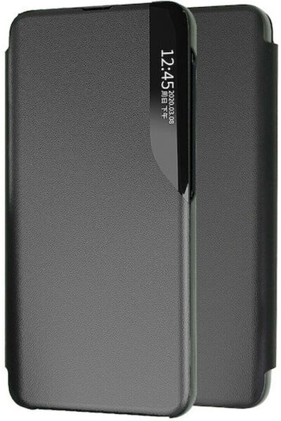 Other Ancus Smart Flip Book Συνθετικό Δέρμα Μαύρο (Galaxy S22+) Κωδικός: 36387