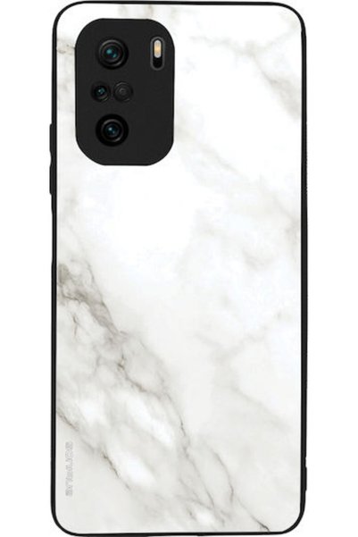 Other Θήκη Sonique Σειράς Marble για Xiaomi Poco F3 Mi 11i Λευκή
