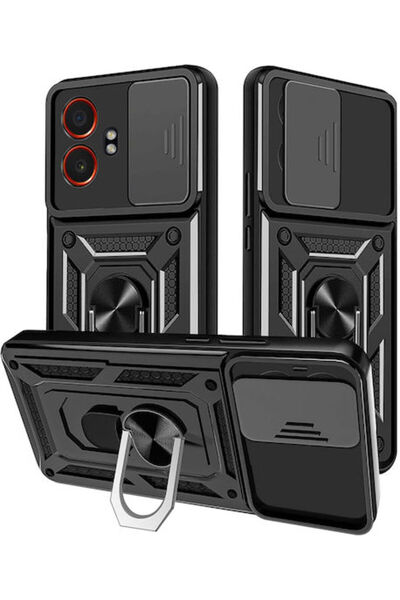 Techsuit Θωρακισμένη Πίσω Θήκη Σιλικόνης Μαύρη (Galaxy XCover7) Κωδικός: KF23...