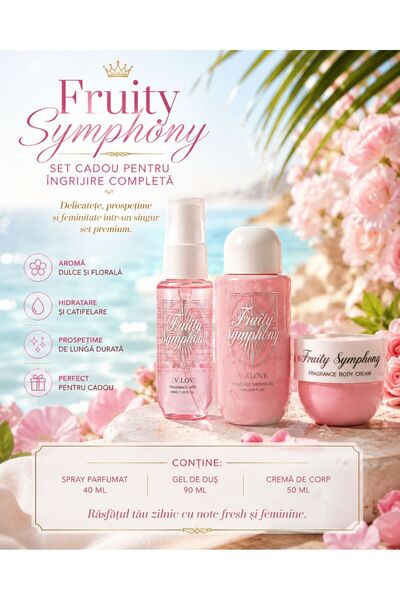 V.V LOVE Fruity Symphony SET CADOU