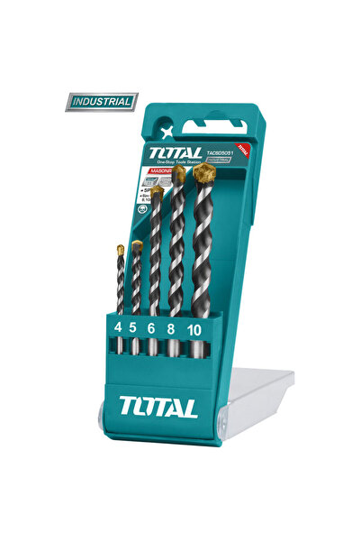 TOTAL Set burghie pentru beton: 5 buc (INDUSTRIAL)