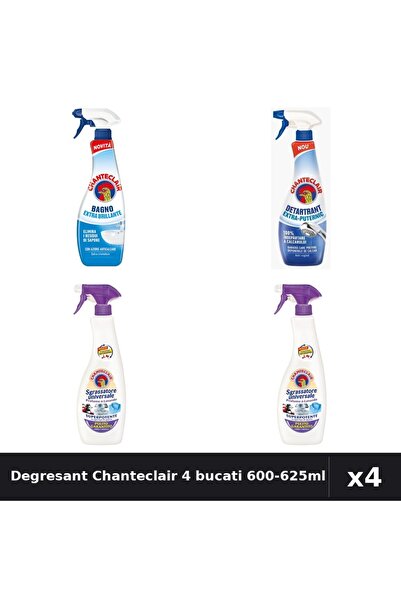 Chanteclair Set 4 Degresant Universal 600-625ml - Extra Puternic, Stralucire,...