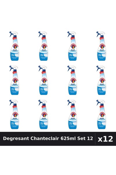 Chanteclair Set 12 Degresant Universal 625ml - Extra Stralucire, Anticalcar, ...