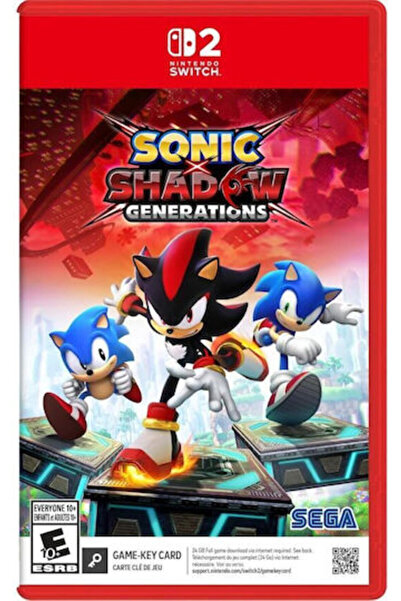 SEGA Sonic x Shadow Generations (Κάρτα Κλειδιού Παιχνιδιού) Switch 2 Παιχνίδι