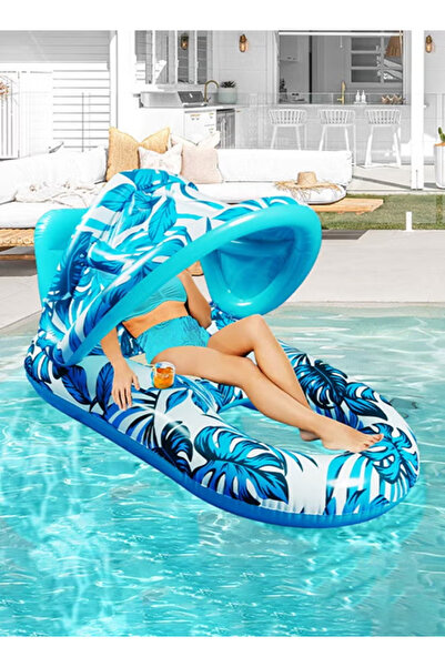 GGEROU Pool Floats Adult Inflatable Swimming Pool Floats Lounger Chair with C...