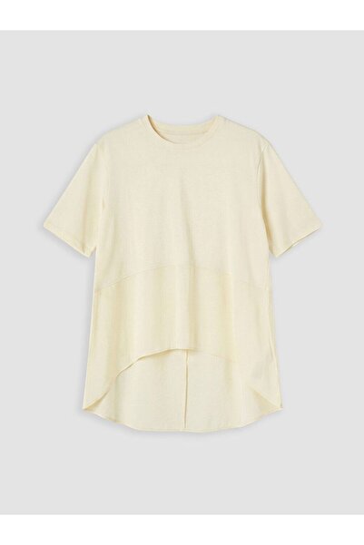 LC Waikiki Tricou damă LCW Vision cu guler rotund