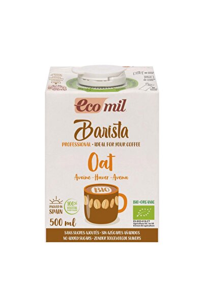 Ecomil Băutură bio de ovăz pentru barista, fără zahăr, 500ml