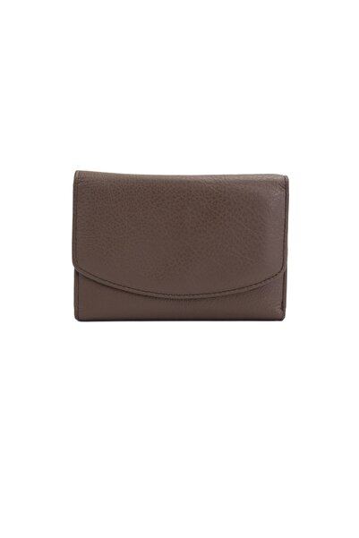 Posete Fagaras Ada Leather Wallet - Brown, Genuine Leather Wallet , Women's W...