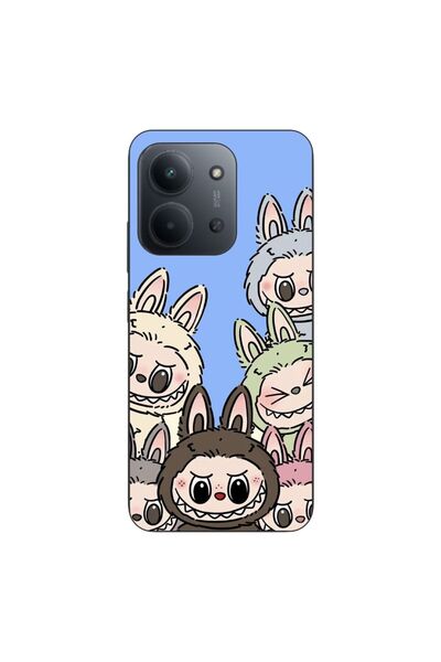 OEM Case compatible with Xiaomi Redmi 15C Silicone Gel Tpu Model Labubu Patte...