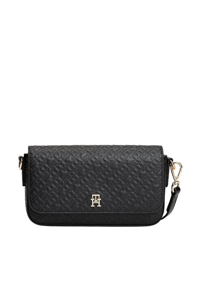 Tommy Hilfiger Γυναικεία Τσάντα Χιαστί Μαύρη AW0AW18002-BDS
