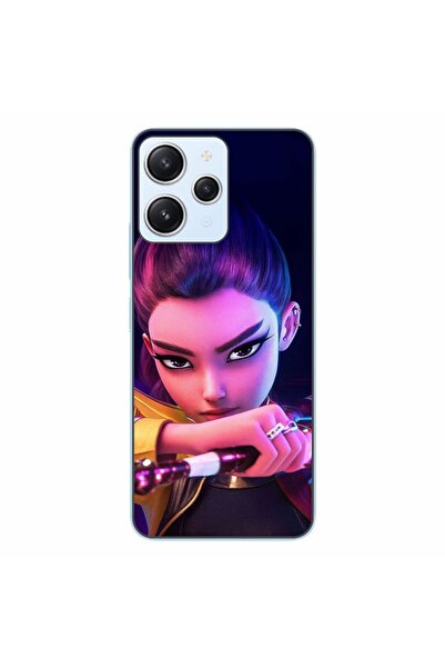 OEM Husa compatibila cu Xiaomi Redmi 12 4G Silicon Gel Tpu Model KPop Demon H...