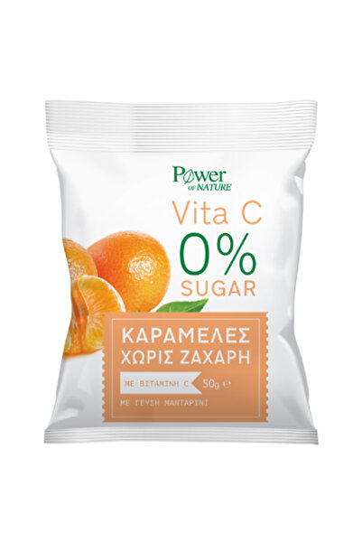 Power Health Καραμέλες Βιταμίνης C Χωρίς Ζάχαρη 50γρ