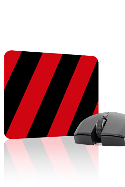 mousepad bastir Roșu Negru 22X18 Fan Gaming Player Mouse Pad Bază anti-alunec...