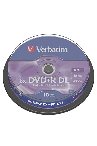 Verbatim DVD+R DL 10/SET 8.5GB 8X 43666