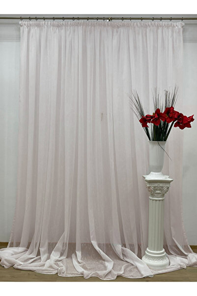 Liz Line Mechanically embroidered curtain, ivory color, 300x245cm, from the S...
