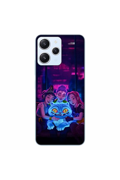 OEM Husa compatibila cu Xiaomi Redmi 12 4G Silicon Gel Tpu Model KPop Demon H...