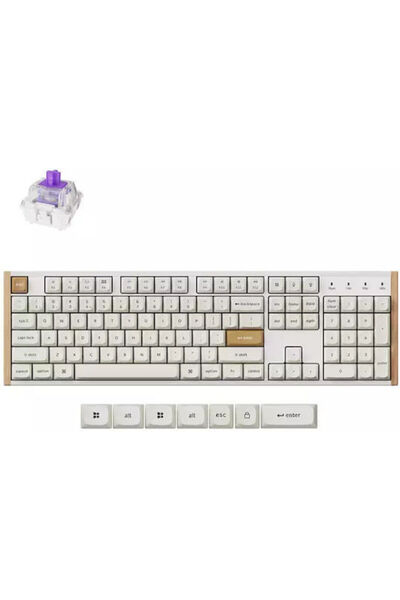 Keychron K10 HE K10H-Q1 Ασύρματο πληκτρολόγιο gaming με εφέ Hall, με μαγνητικ...