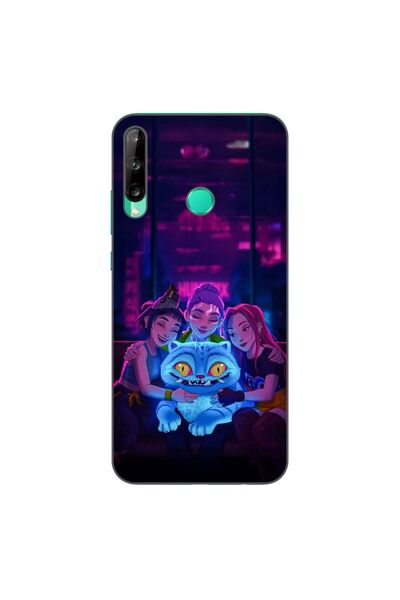 OEM Θήκη συμβατή με Huawei P40 Lite E Σιλικόνης Gel TPU με σχέδιο KPop Demon ...