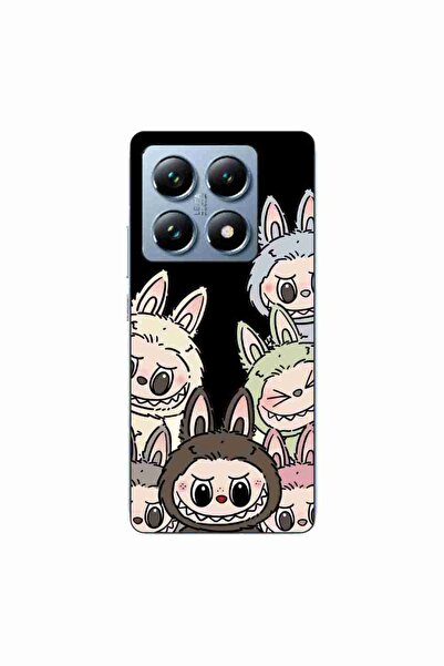 OEM Husa compatibila cu Xiaomi 14T Pro Silicon Gel Tpu Model Labubu Pattern B...