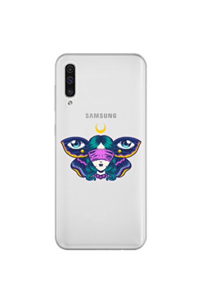 Other Samsung A70 Eye in my ear Transparent Silicone TPU Θήκη