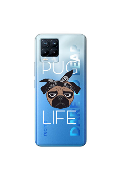 Other Realme 8 Pro Pug Life Transparent Silicone TPU Θήκη