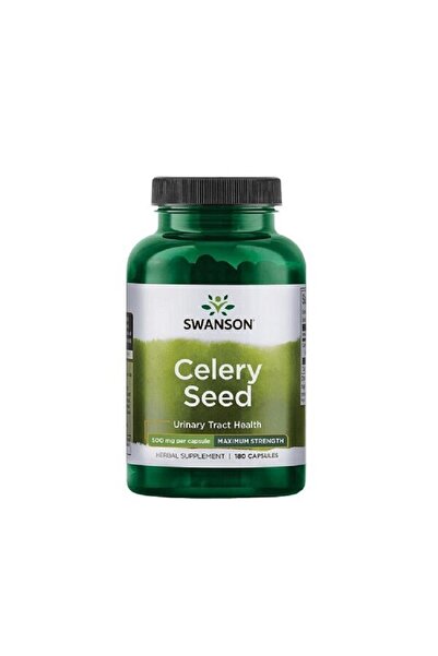 SWANSON Semințe de țelină (Extract de semințe de țelină) 500mg 180 capsule