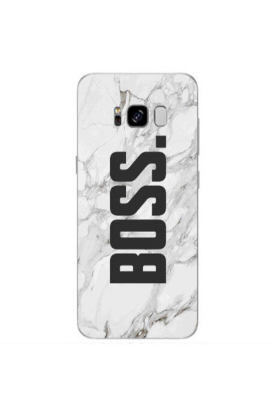 Other Samsung S8 Plus Marble Boss Transparent Silicone TPU Θήκη
