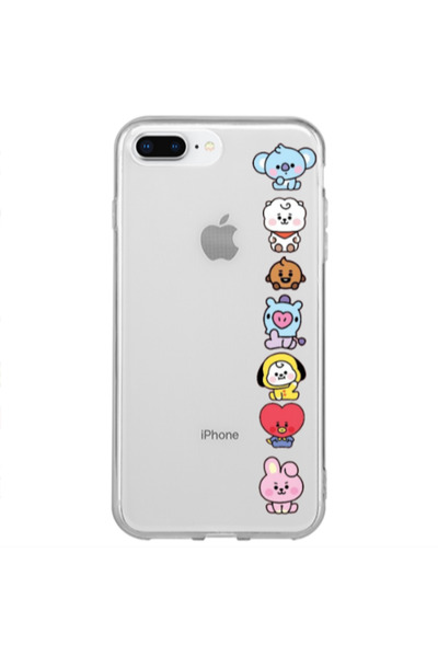 Other Apple iPhone 7 Plus Lovely animals Transparent Silicone TPU Θήκη