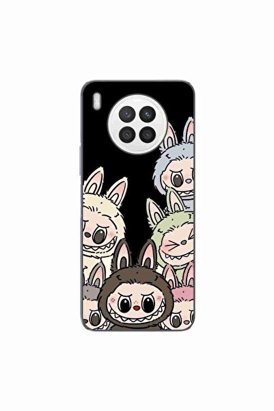 OEM Θήκη συμβατή με Huawei Nova 8i, από σιλικόνη gel TPU, με σχέδιο Labubu, μ...