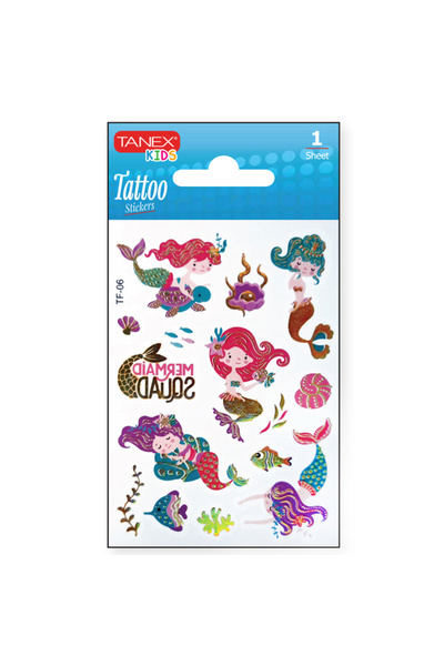 Tanex Tattoo Sticker Mermaids TNX-26436