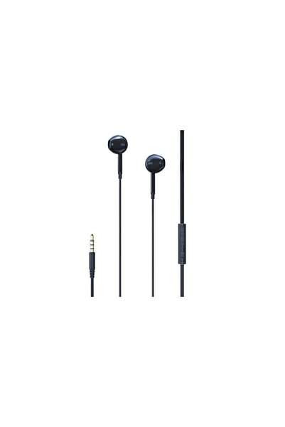 lemontti Căști stereo 3.5 mm Ripple Negru (handsfree - telecomandă, microfon)