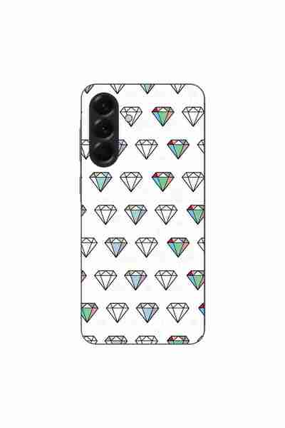 OEM Husa compatibila cu Samsung Galaxy A26 Silicon Gel Tpu Model Diamonds Pat...