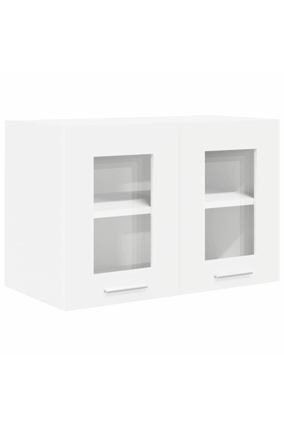vidaxl Dulap suspendat cu depozitare Alb 60 x 31 x 40 cm Lemn compozit