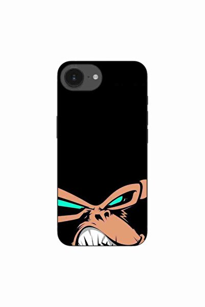 OEM Husa compatibila cu Apple iPhone 16e Silicon Gel Tpu Model Angry Monkey