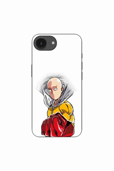 OEM Husa compatibila cu Apple iPhone 16e Silicon Gel Tpu Model One Punch Man ...