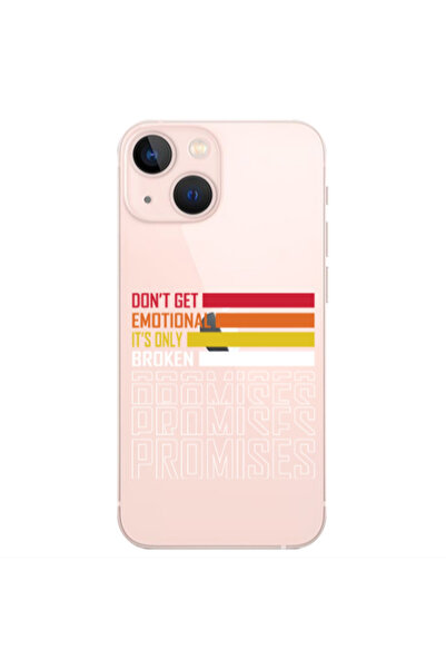 Other Apple iPhone 13 Mini Dont Get Emotional Transparent Silicone TPU Θήκη
