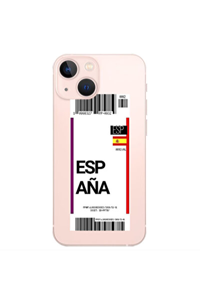 Other Apple iPhone 13 Mini Espana Arrival Transparent Silicone TPU Θήκη
