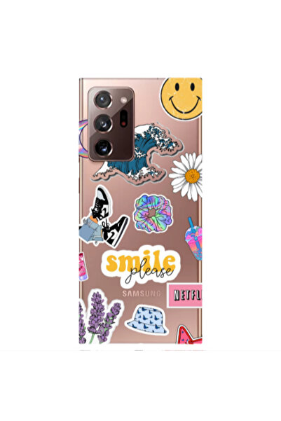 Other Samsung Note 20 Ultra Smile Moon Transparent Silicone TPU Θήκη