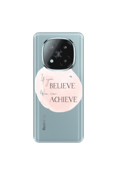 Other Xiaomi Redmi Note 14 Pro + 5g If You Believe Transparent Silicone TPU Θήκη