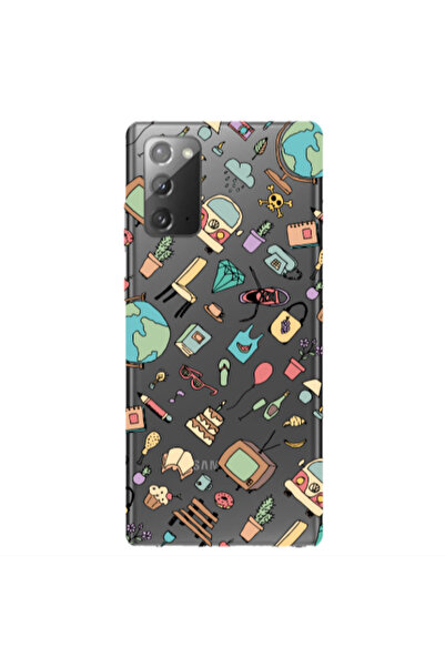 Other Samsung Note 20 Mixed up Transparent Silicone TPU Θήκη