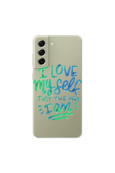 Other Samsung S22 Plus I Love My self Transparent Silicone TPU Θήκη