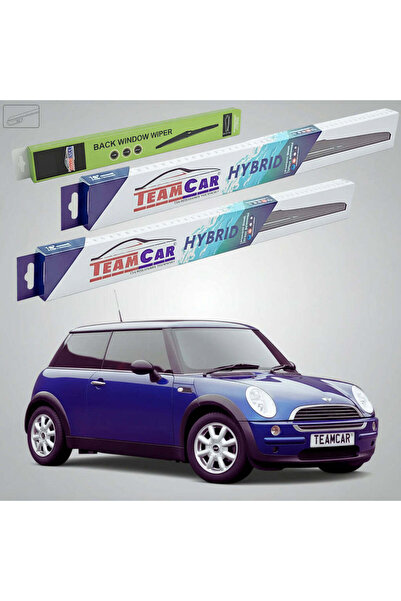 TEAMCAR Lame ștergătoare Mini One R50 R53 2001-2004 |   Set Hibrid Față și Sp...