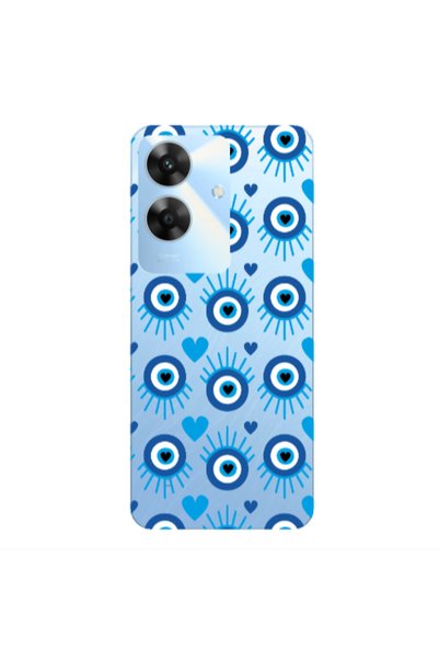 Other Realme Note 60 Heart Eye Transparent Silicone TPU Θήκη
