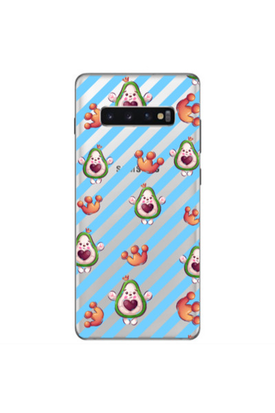 Other Samsung S10 E king avocado Transparent Silicone TPU Θήκη