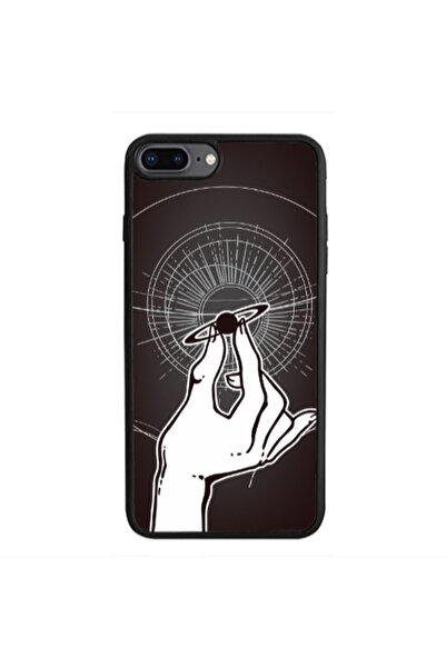 Other Apple iPhone 7 Plus The planet in my hand Black Glossy Θήκη