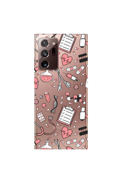 Other Samsung Note 20 Ultra Laboratory Transparent Silicone TPU Θήκη