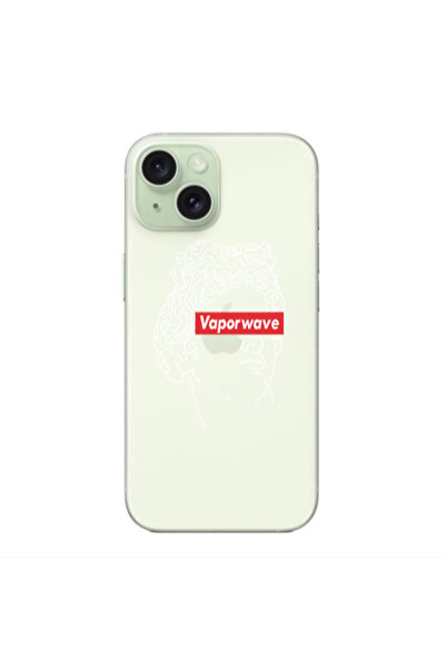 Other Apple iPhone 15 Plus Vaporwave Transparent Silicone TPU Θήκη